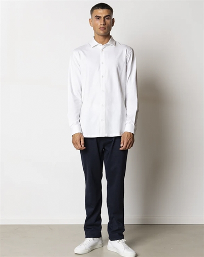 Clean Cut Copenhagen - Clean Formal Stretch Hemd - White